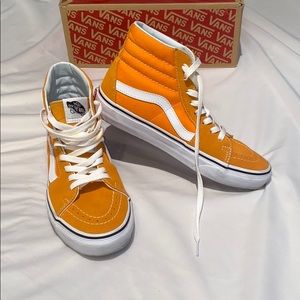 Orange High-top vans